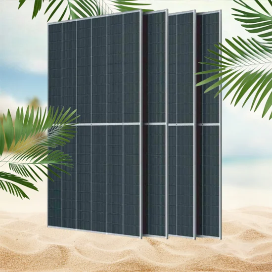 Tout noir maison toit de maison Portable résidentiel Poly PV Mono monocristallin polycristallin prix du panneau solaire photovoltaïque